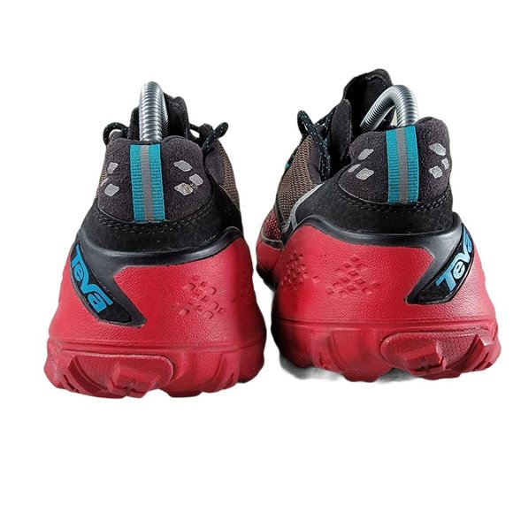 Teva Mens 9 Black Red Athletic Running Walking main image 9